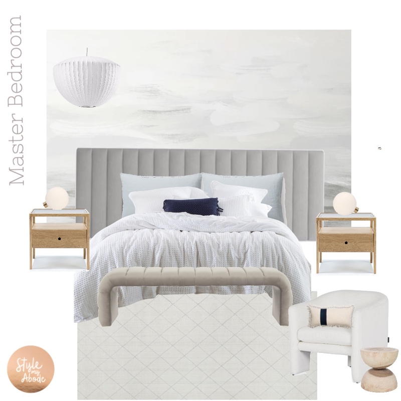 Master Bedroom Neutral Mood Board by Style My Abode Ltd on Style Sourcebook