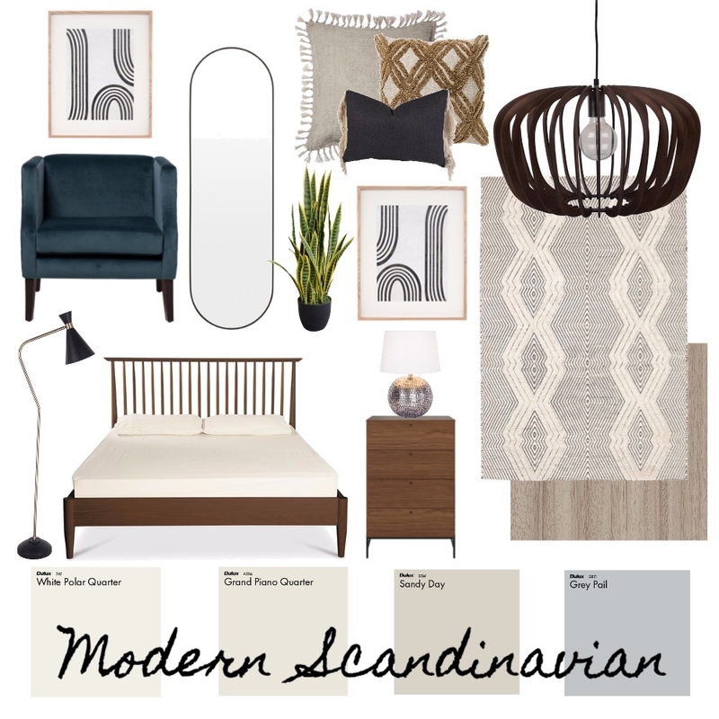 Modern Scandinavian Mood Board by Haven Home Styling on Style Sourcebook