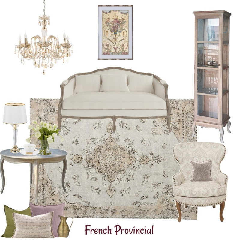 french provincial Mood Board by InVogue Interiors on Style Sourcebook