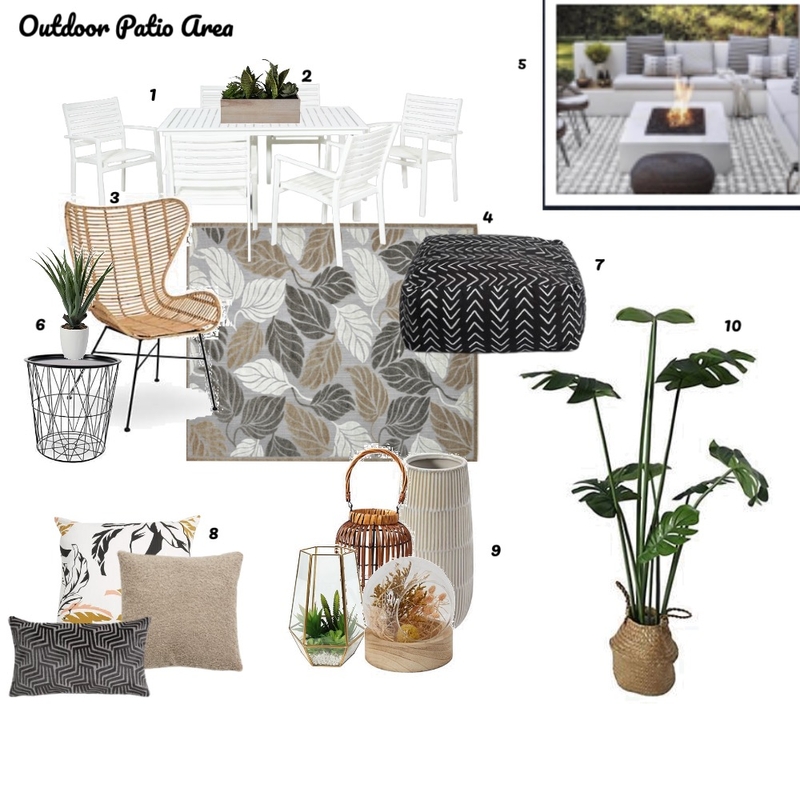 Outdoor Patio Area Mood Board by nazrana786 on Style Sourcebook