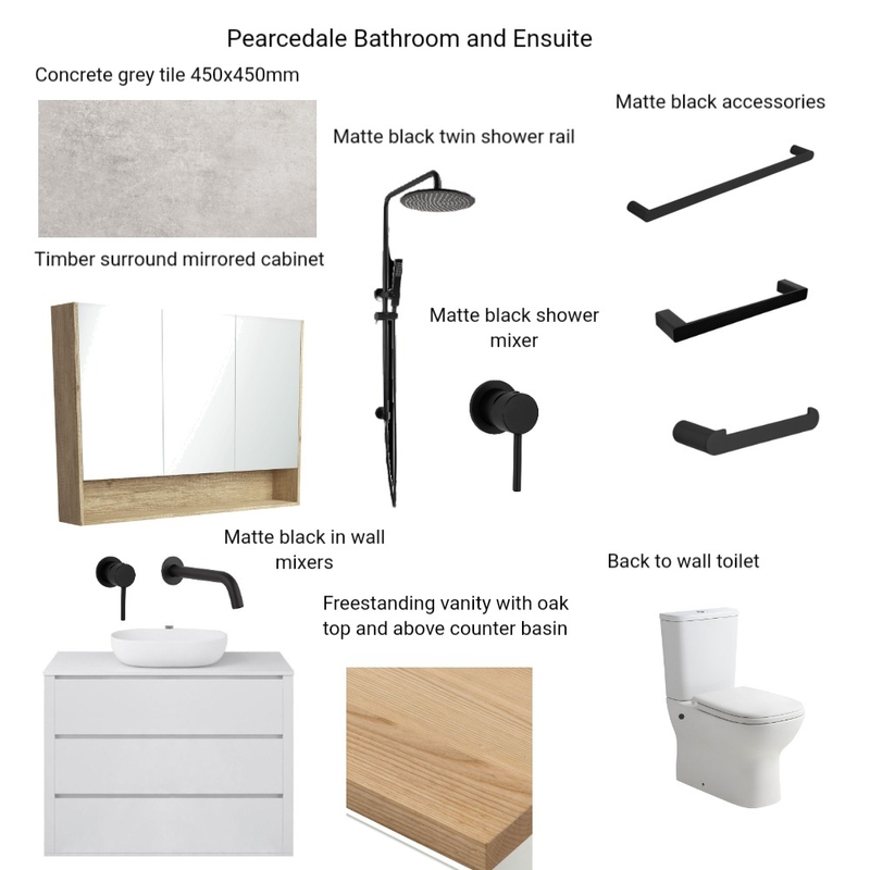 Pearcedale Mood Board by Hilite Bathrooms on Style Sourcebook