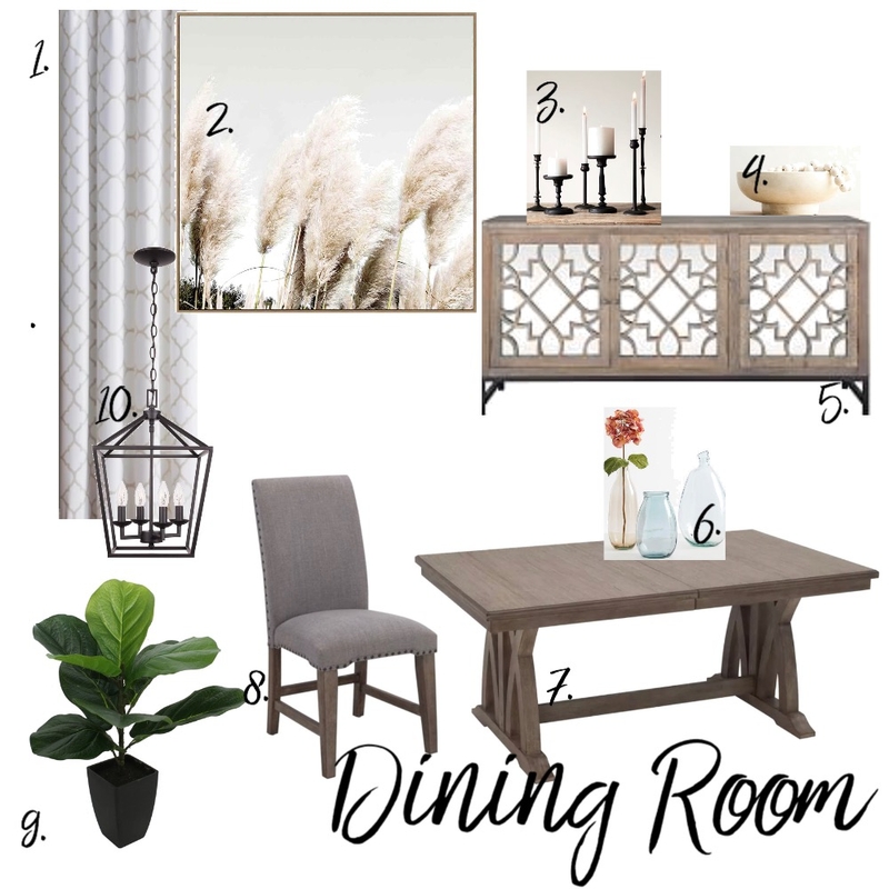 mod 9-dining room Mood Board by jennifer.jeannette on Style Sourcebook