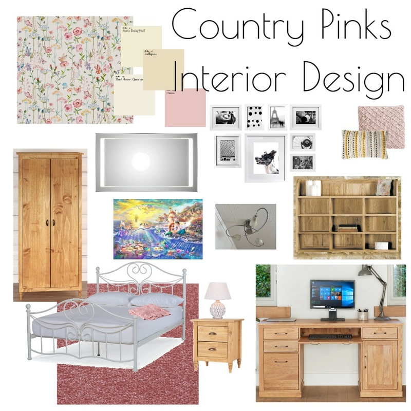 Country Pinks Mood Board by MonAmiDezign on Style Sourcebook