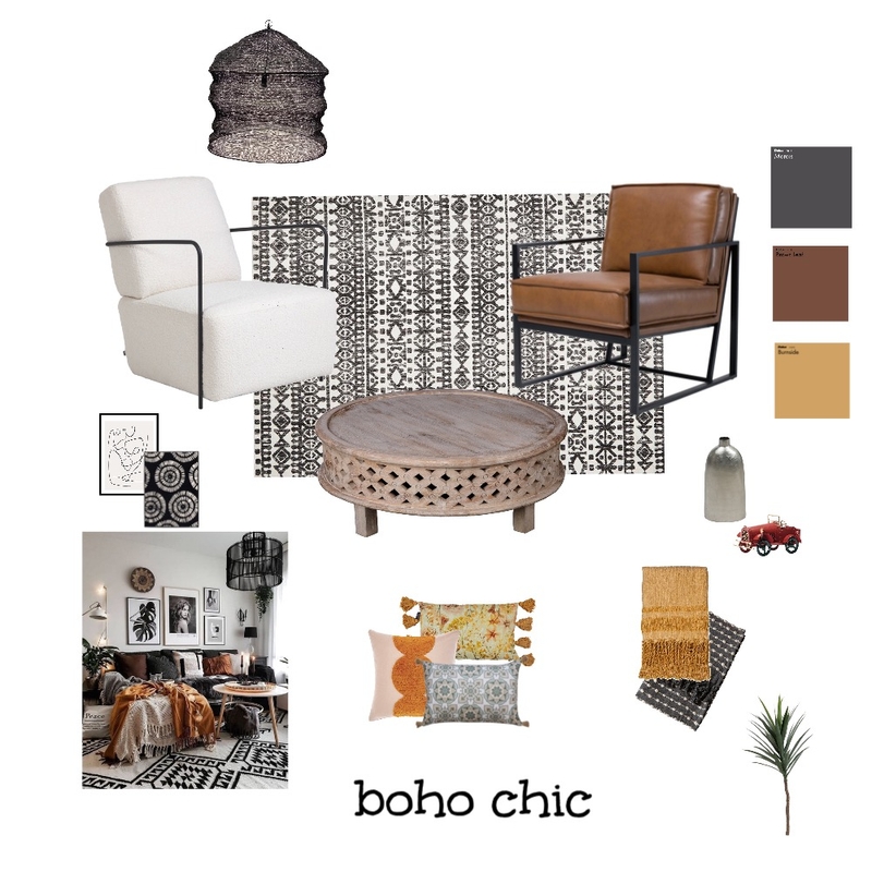 Boho chic Mood Board by Natalie Snaddon on Style Sourcebook