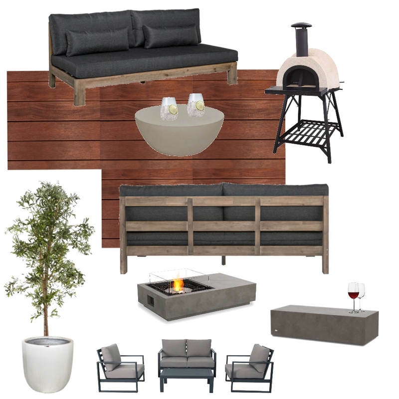 Contemporary Luxe Outdoor Living - Balmoral Mood Board by Kahli Jayne Designs on Style Sourcebook