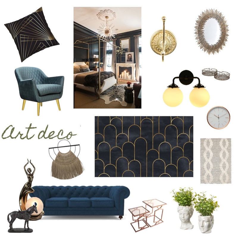 artdeco Mood Board by Rajshree_gupta on Style Sourcebook