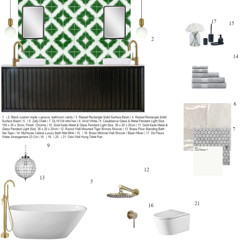 guest bathroom final Mood Board by Hloni Makuluma on Style Sourcebook