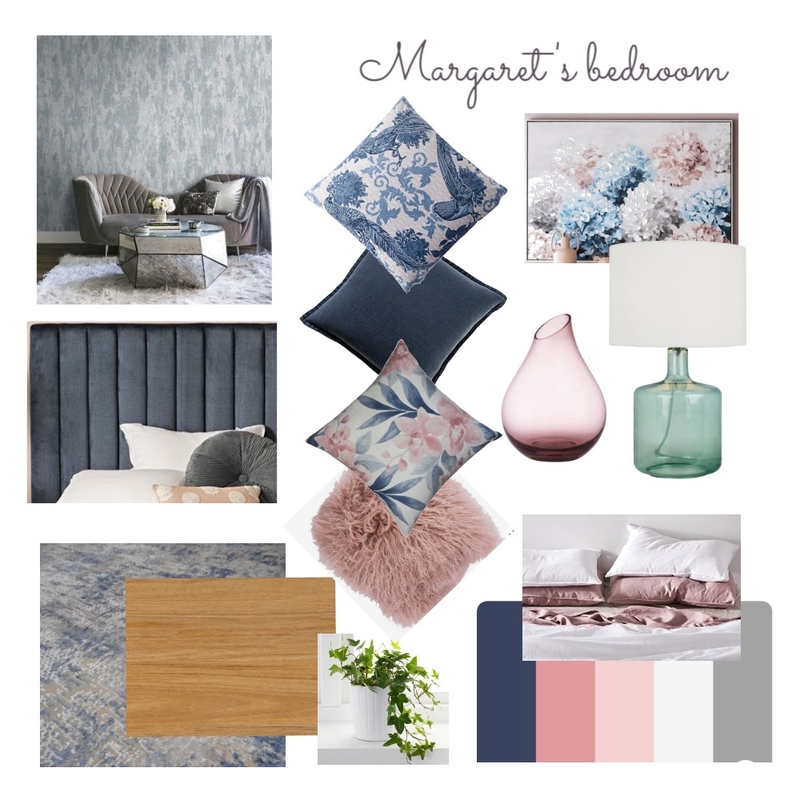 Margaret's bedroom - Modern Australian Mood Board by Beautiful Spaces Interior Design on Style Sourcebook