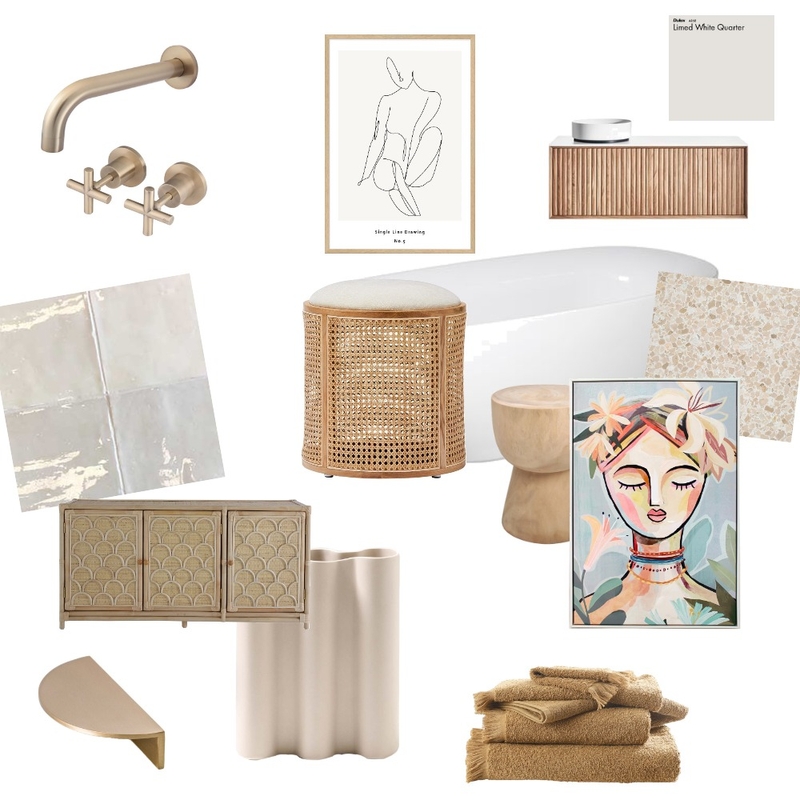 pinkbathroom Mood Board by Lili on Style Sourcebook