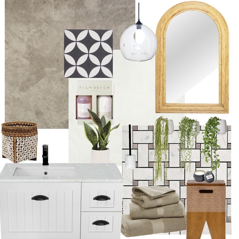 Boho Bathroom Mood Board by karenc on Style Sourcebook