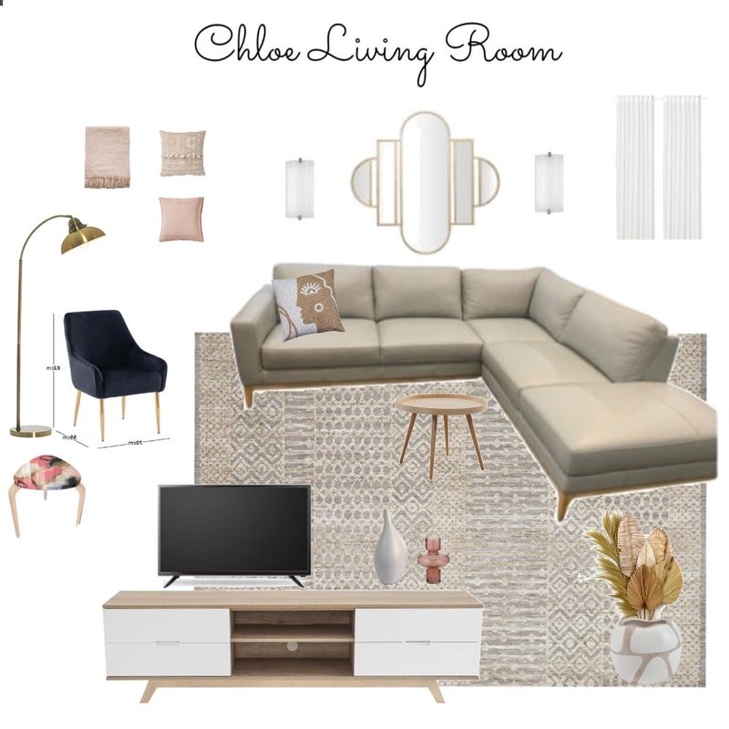 Chloe living Room Mood Board by Ledonna on Style Sourcebook