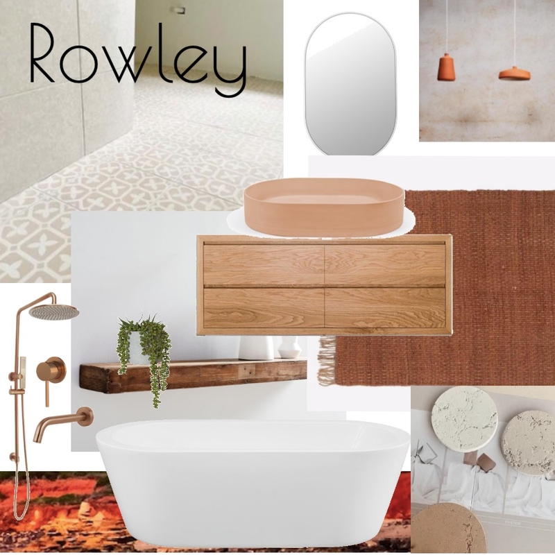 Rowley Bathroom LATEST Mood Board by Dimension Building on Style Sourcebook