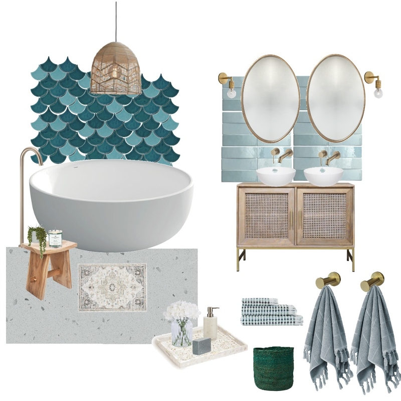 coastal bathroom Mood Board by Lannie on Style Sourcebook