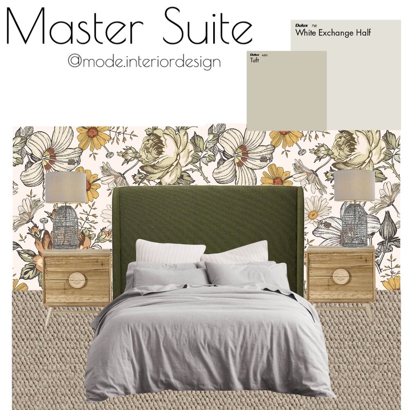 Master Suite Mood Board by Mode Interior Design on Style Sourcebook