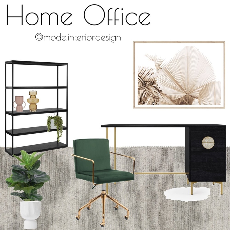 Home Office Mood Board by Mode Interior Design on Style Sourcebook