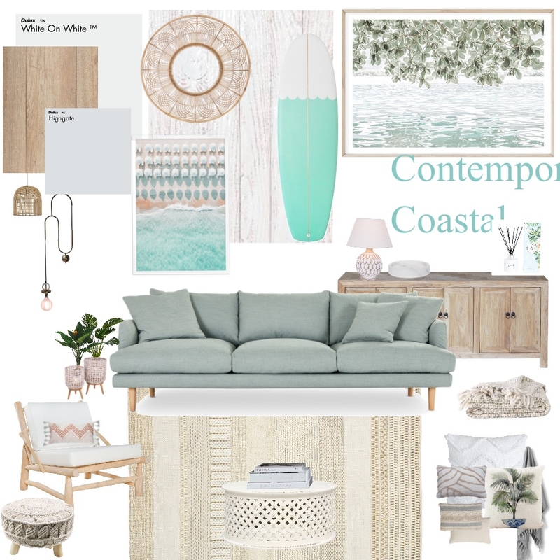 Coastal Mood Board by NalaniGledden on Style Sourcebook