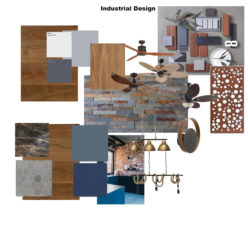 Industrial Mood Board by Snaz-Designs on Style Sourcebook