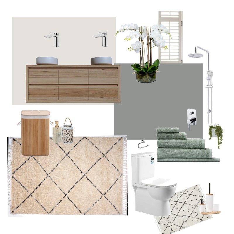 ensuite Mood Board by frasersfirsthome on Style Sourcebook