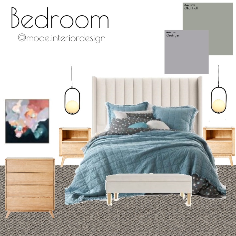 bedroom Mood Board by Mode Interior Design on Style Sourcebook