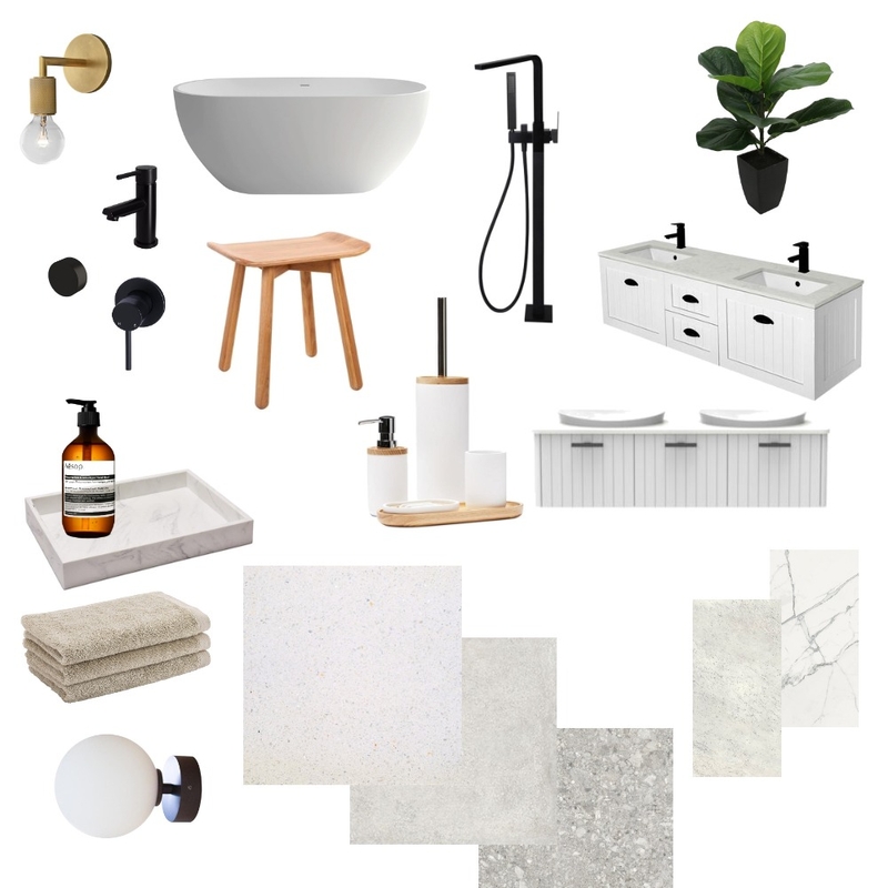 Mollymook House Bathroom Mood Board by helen.nastic on Style Sourcebook