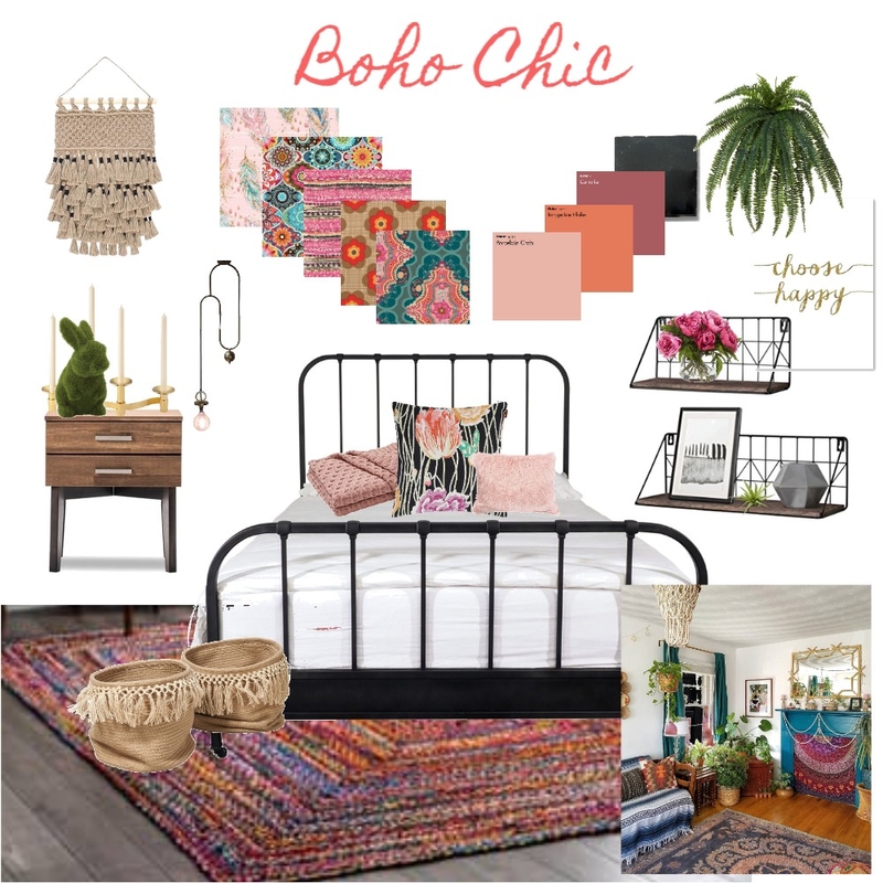 Bojo Chic Mood Board by Karriking on Style Sourcebook