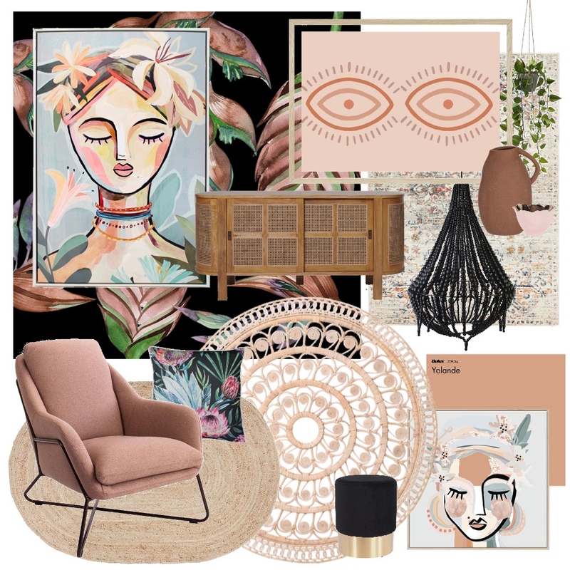 Boho Mood Board by Sarah_Bradley on Style Sourcebook