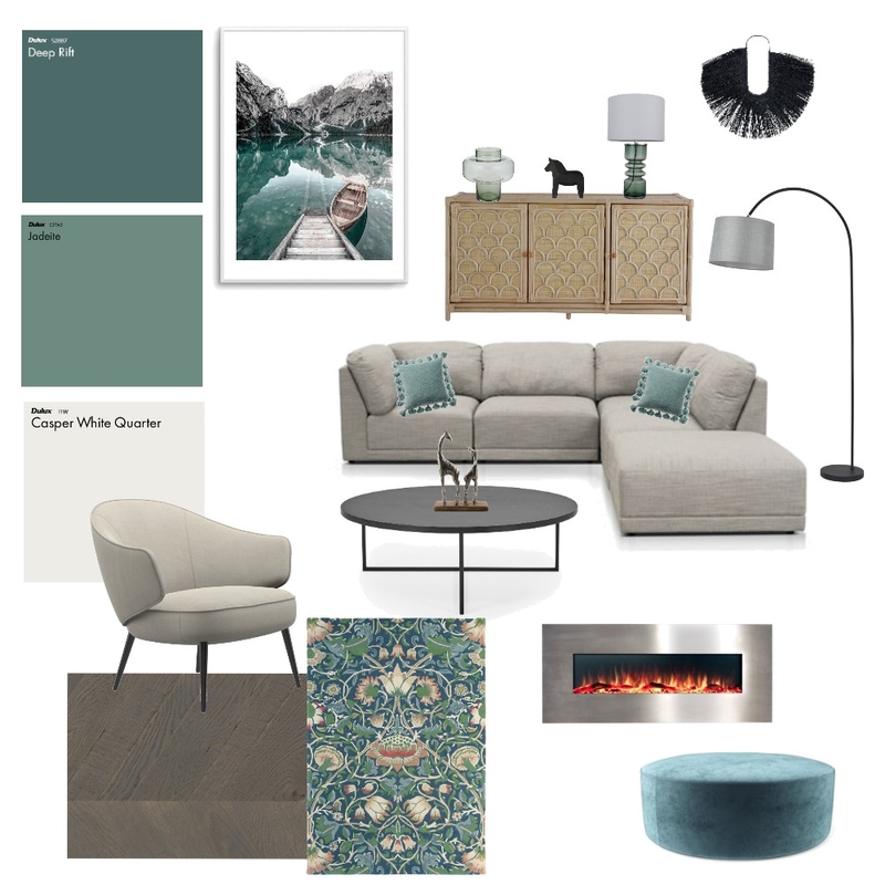 Living Room Mood Board by homebybelle on Style Sourcebook