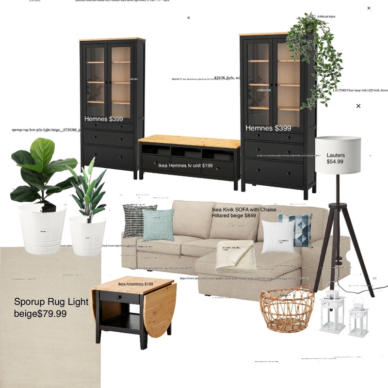 Nadia's USA appartmrnt Mood Board by Our house on Style Sourcebook