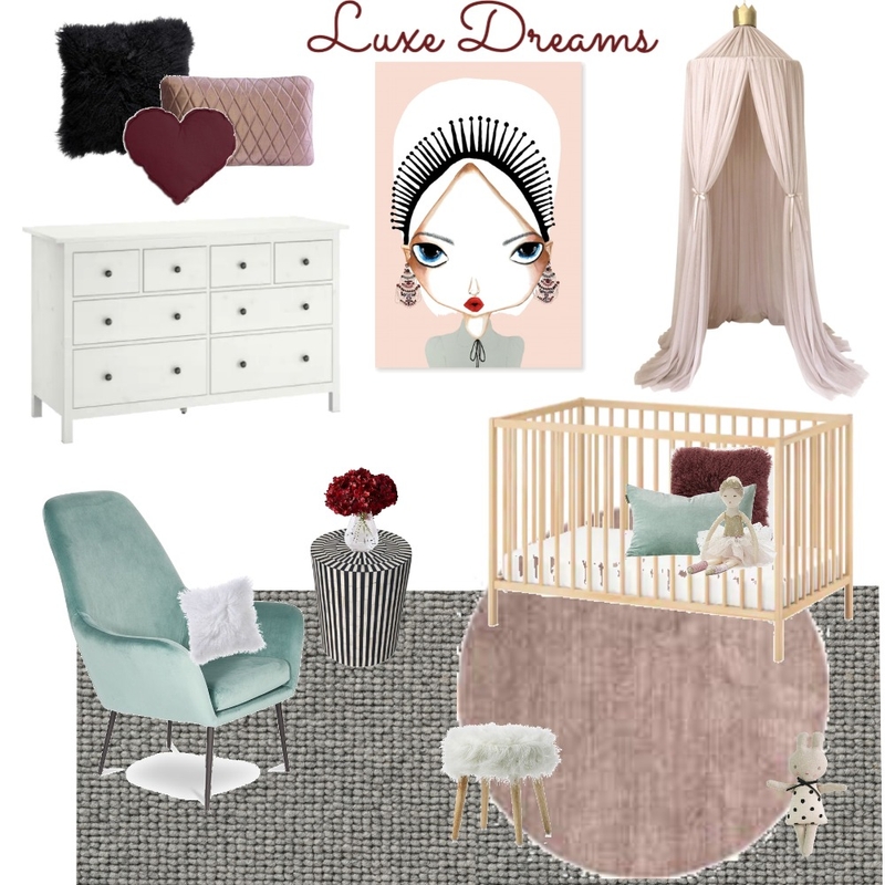 Nursery Mood Board by Andi on Style Sourcebook