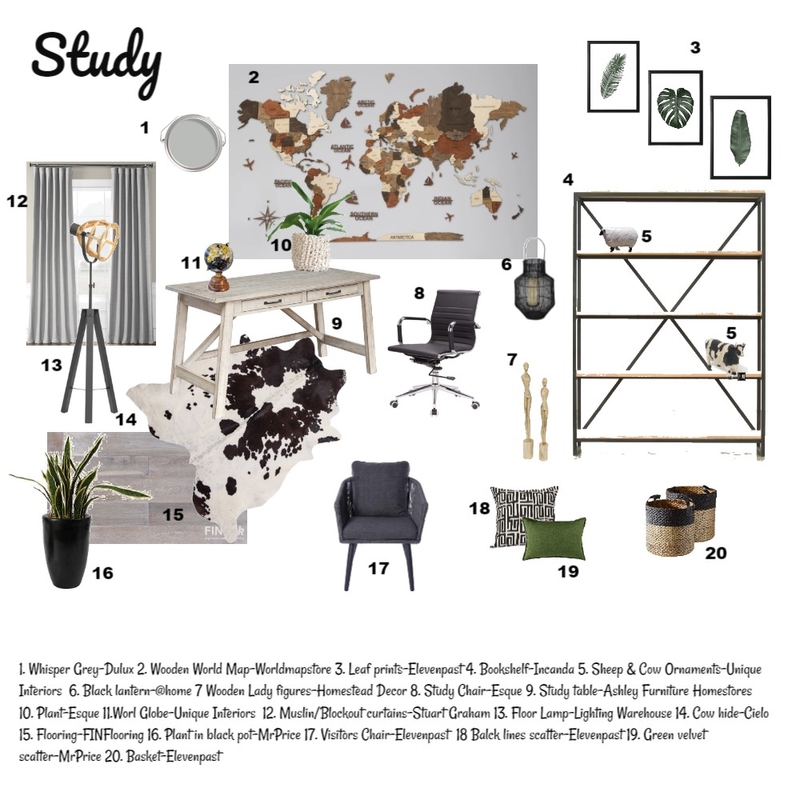 Study Final Mood Board by streakcandice on Style Sourcebook