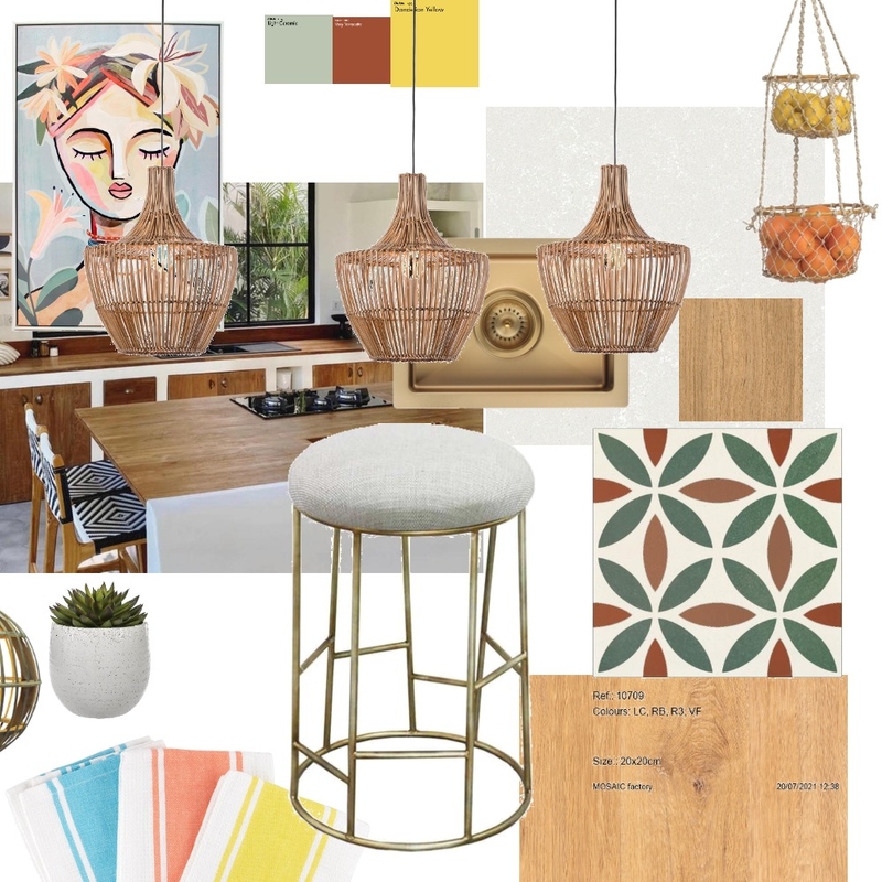 Mex Kitchen Mood Board by Dede Kienst on Style Sourcebook