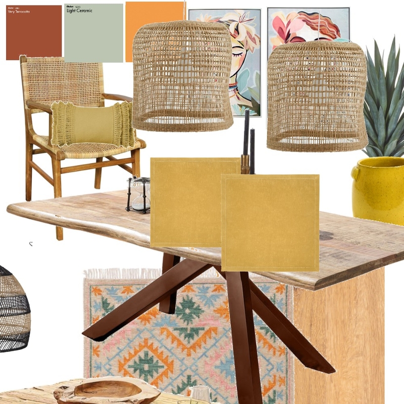 Mex Eating Mood Board by Dede Kienst on Style Sourcebook