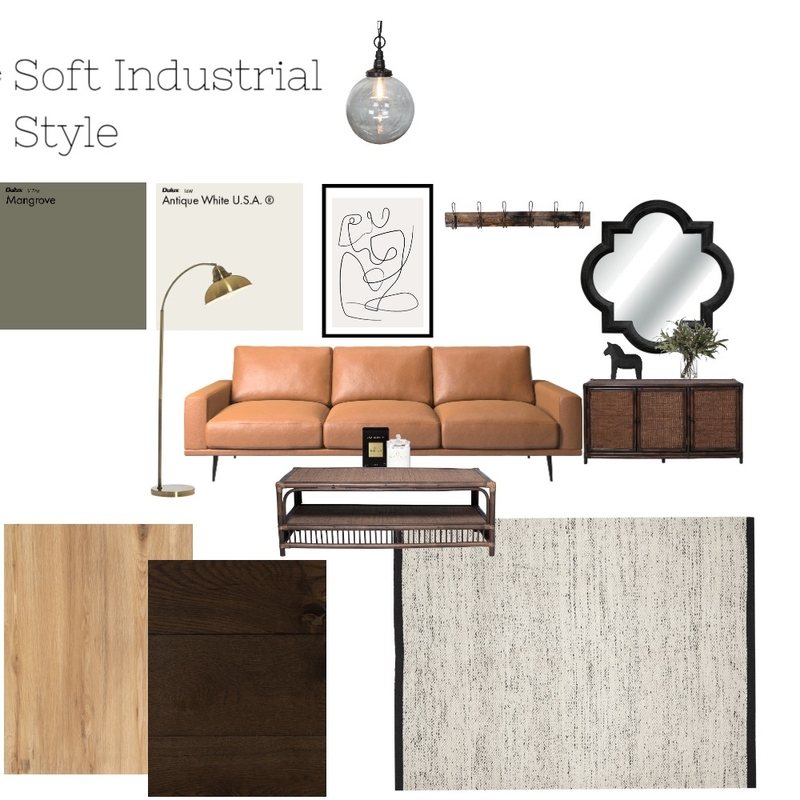 Soft Industrial Style Mood Board by Choices Flooring on Style Sourcebook