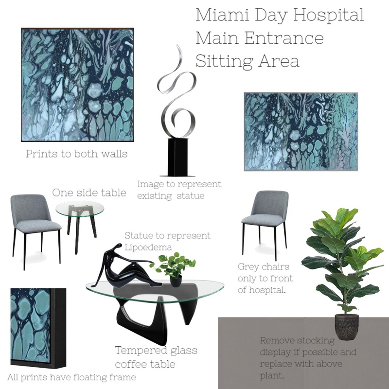 Miami Day Hospital Main waiting room Mood Board by Simply Styled on Style Sourcebook