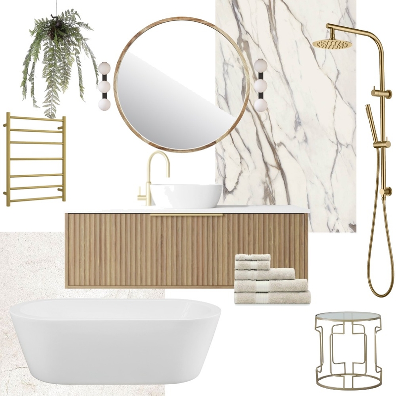 Module 3 Bathroom Mood Board by Tabitha Sidrabs on Style Sourcebook