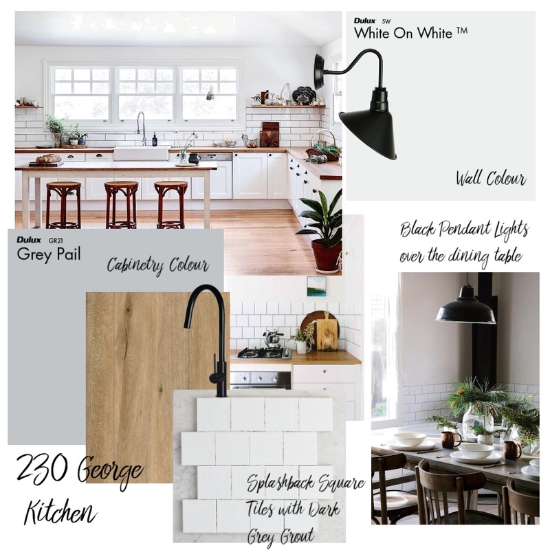 230 George Kitchen Mood Board by Masha Butler on Style Sourcebook