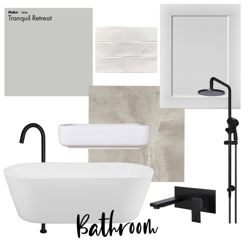 Bathroom Mood Board by Our Echuca Build on Style Sourcebook