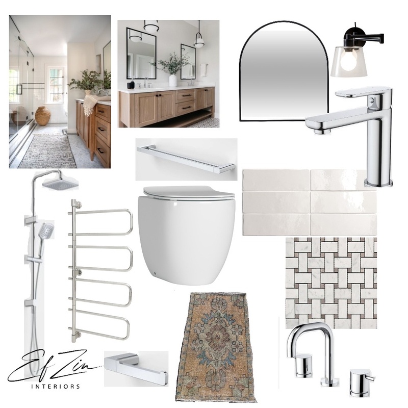 Jonathon Zannis Main Bathroom Mood Board by EF ZIN Interiors on Style Sourcebook