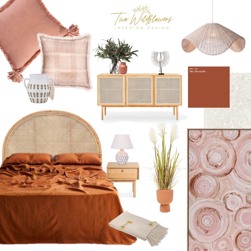 Zen Bedroom Mood Board by Two Wildflowers on Style Sourcebook