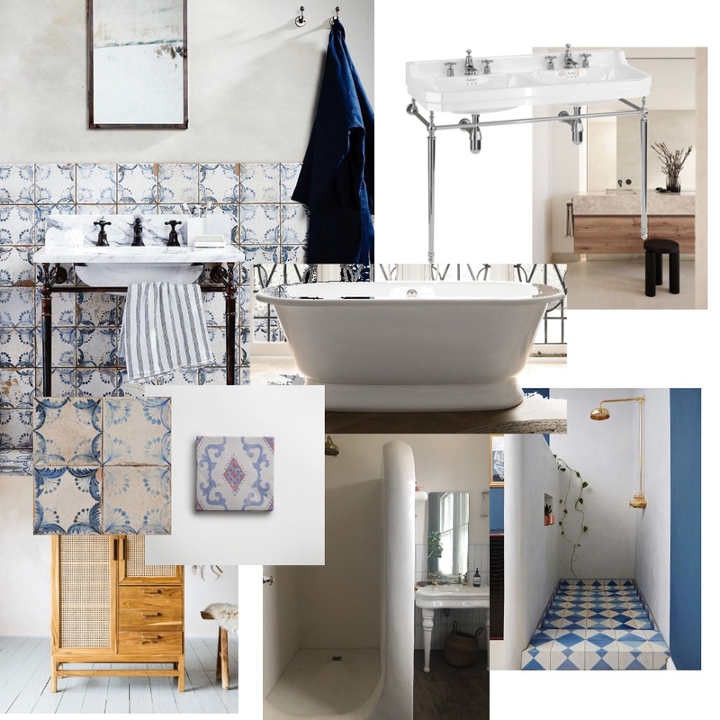 bathroom- Mediterranean Mood Board by vivien_uk on Style Sourcebook