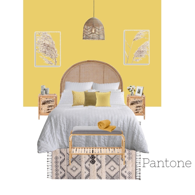 Pantone Bedroom Mood Board by Simone M on Style Sourcebook