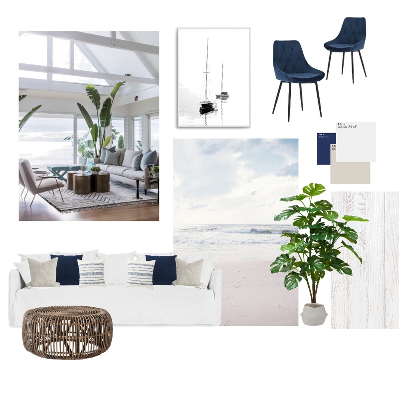 Hamptons Mood Board by littlehen on Style Sourcebook