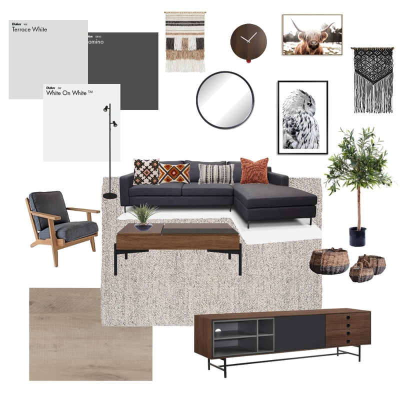 Living Room Mood Board by jodielcottis on Style Sourcebook