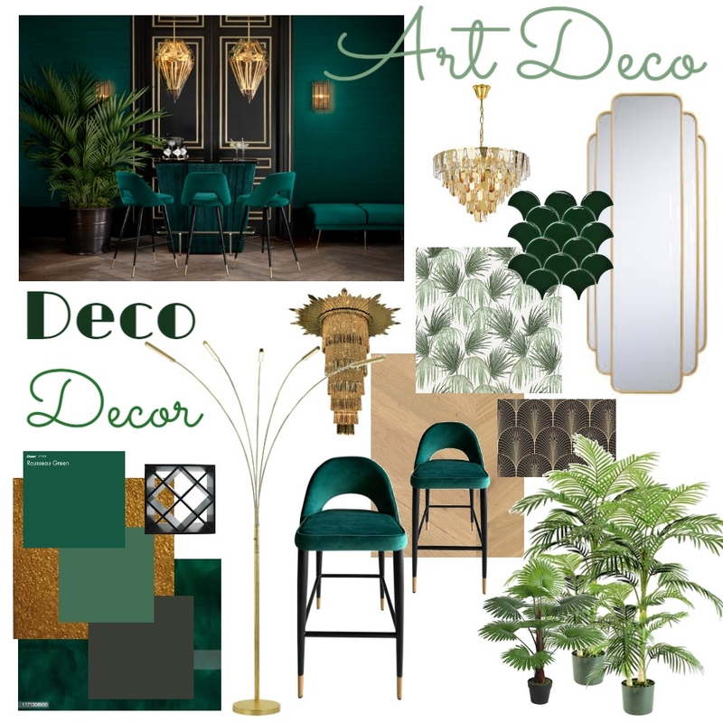 Deco Decor Mood Board by NadiaBuitendach on Style Sourcebook