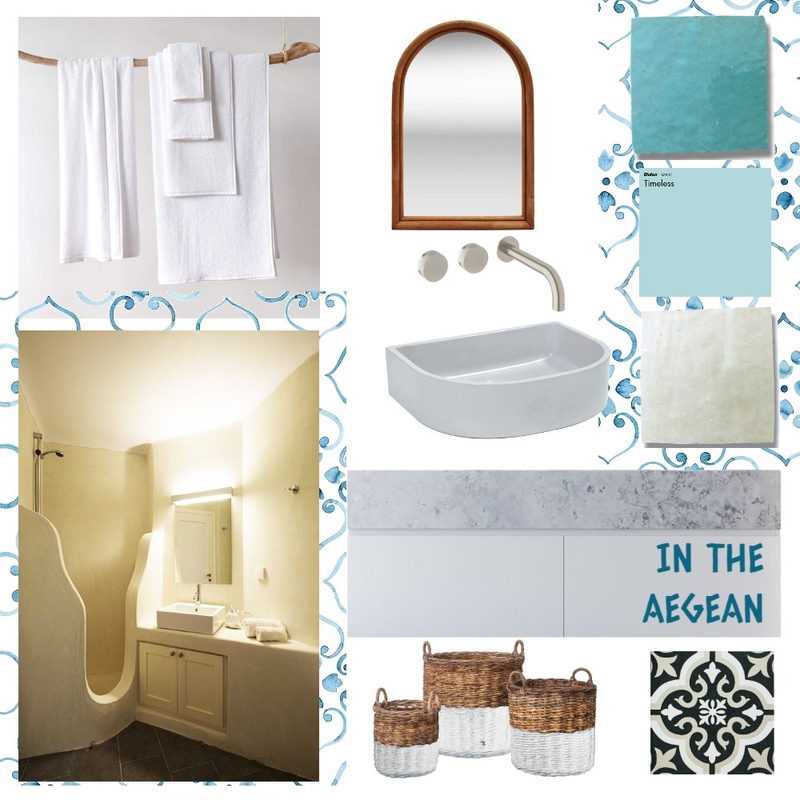 In the Aegean Mood Board by juliaanido on Style Sourcebook