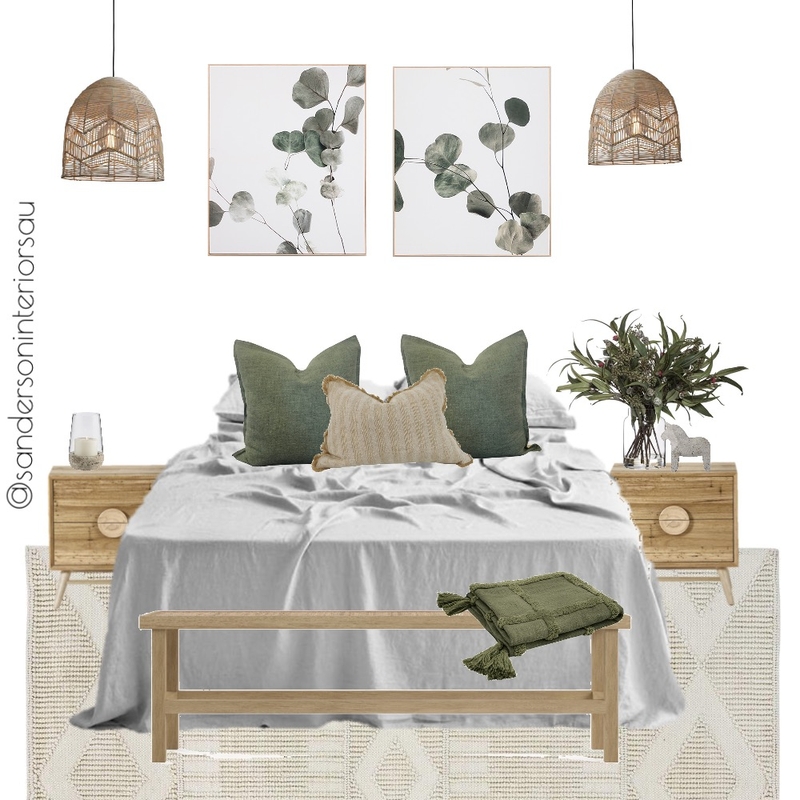 Australian boho with sage green Mood Board by Sanderson Interiors AU on Style Sourcebook