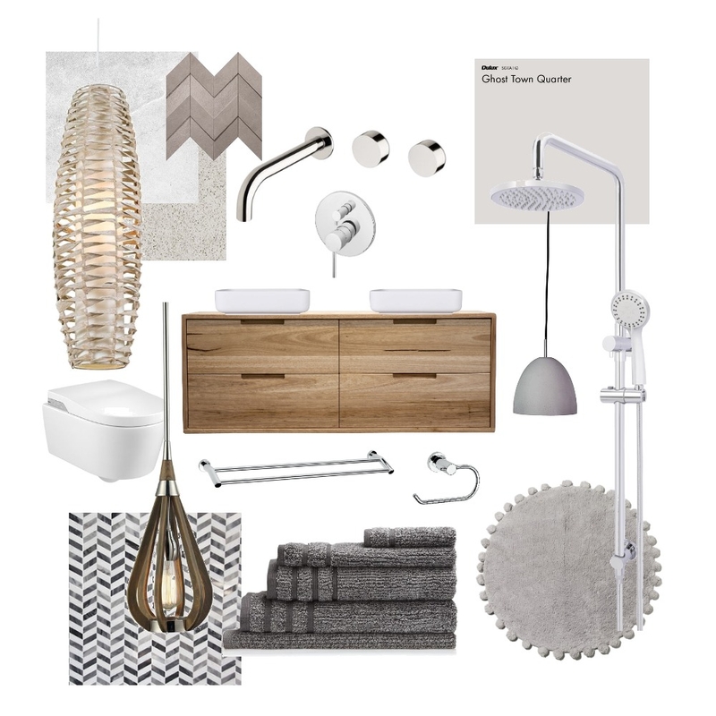 BATHROOM Mood Board by Odyssey Art & Design on Style Sourcebook