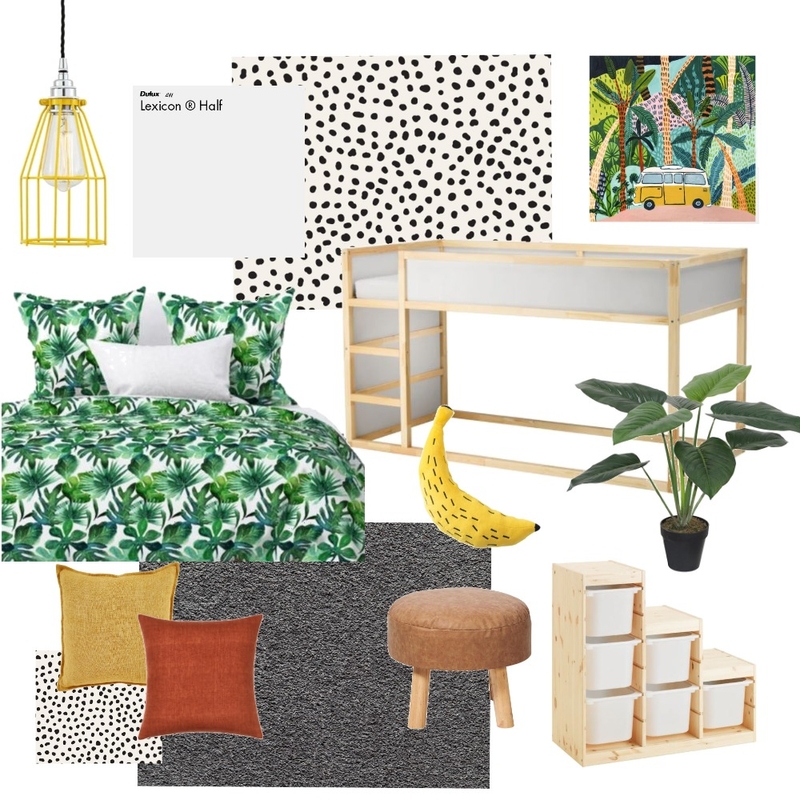 Finn's Room Mood Board by robyneames on Style Sourcebook