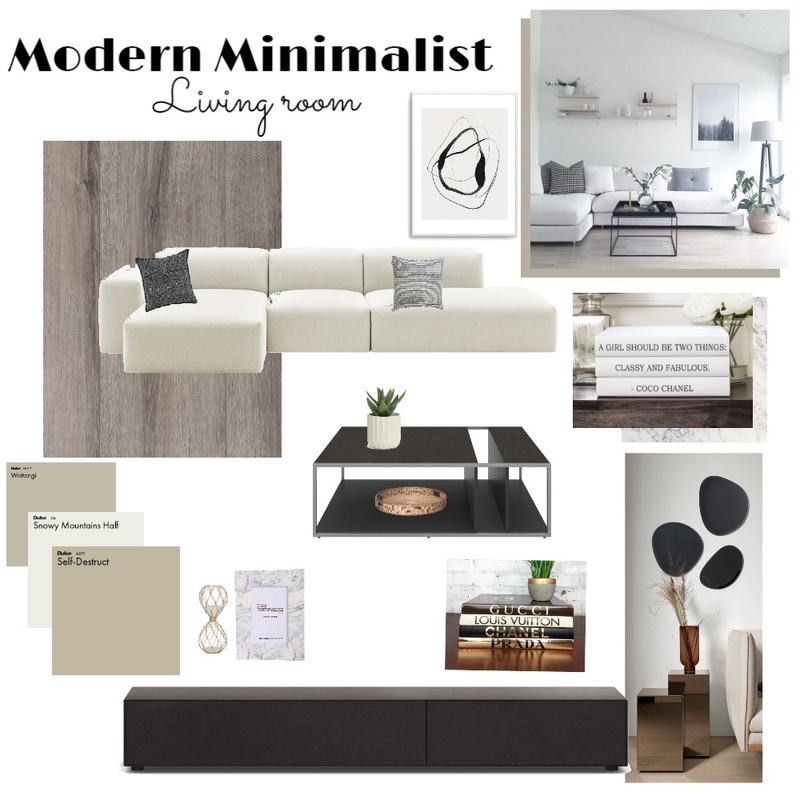 minimalist moodboard Mood Board by N.D interior design on Style Sourcebook