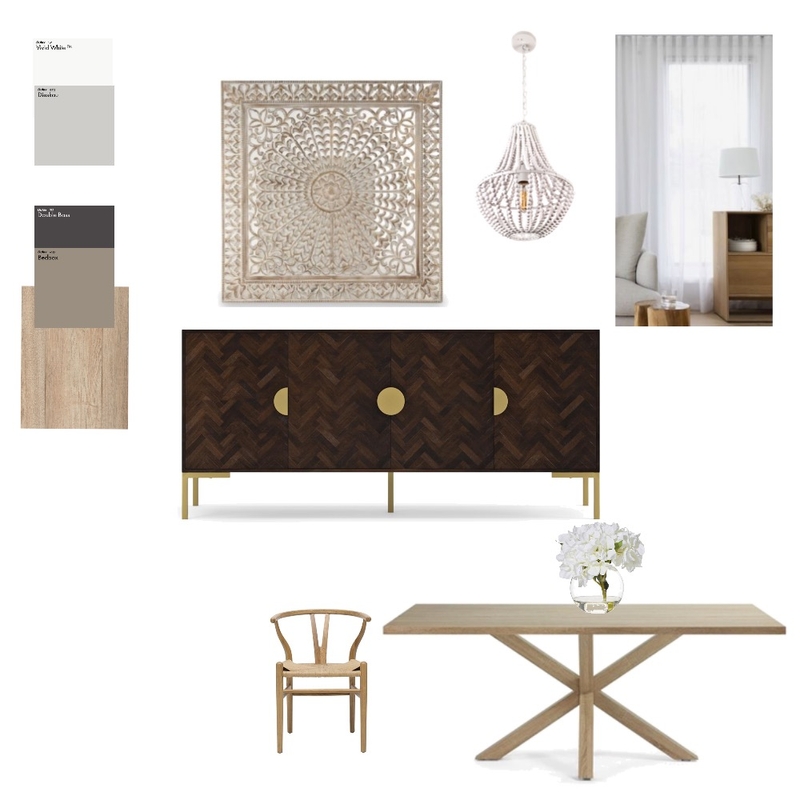 DINING ROOM - SAMPLE BOARD-1 Mood Board by Dorothea Jones on Style Sourcebook